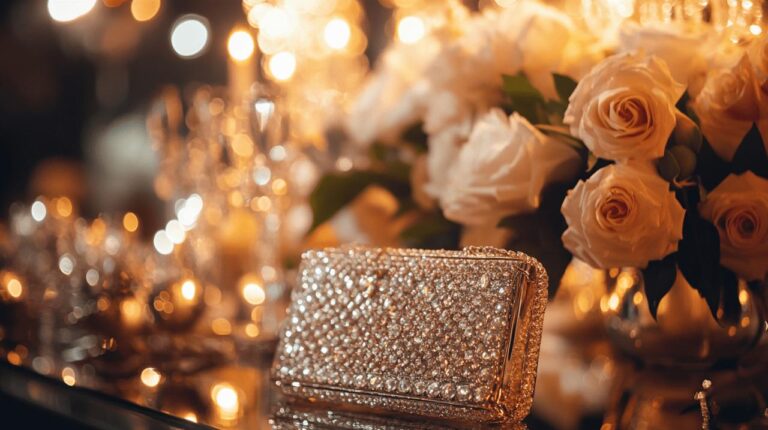 Les plus beaux Accessoires Soiree pour accompagner votre ensemble satin